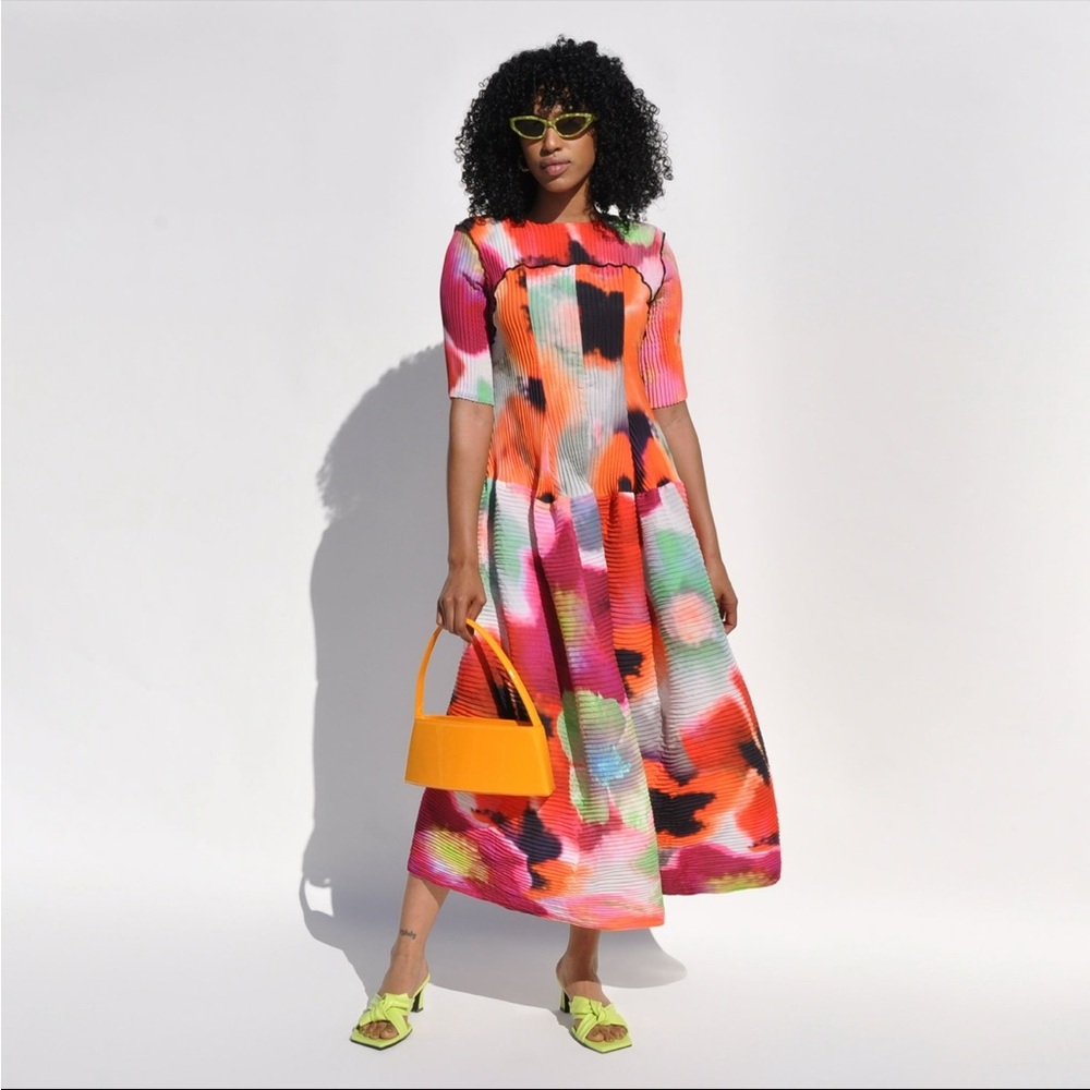 Julia Heuer Uma Dress in Odin Print